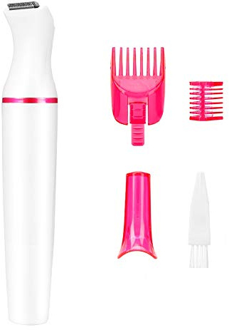 Fdit 4 in 1 Female Electric Hair Raver Bikini Bikini Trimmer Dry Divred Material ABS Modeling Material Optimized Cleaning Brush That Includes