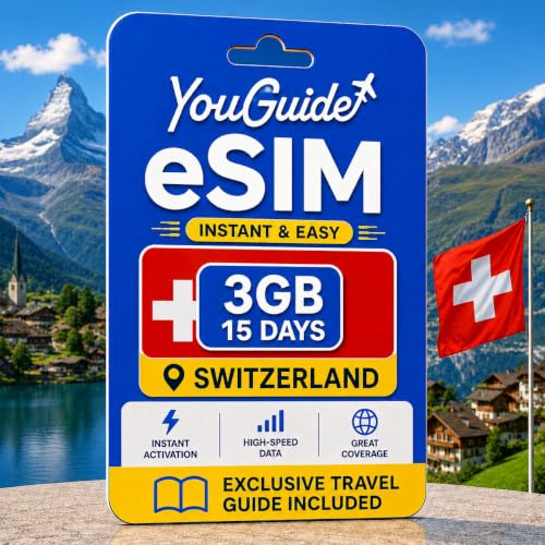 Schweiz eSIM 3GB 15Days