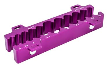 RuiJOTWAT 1 Pack Aluminum Bicycle Universal Bench Vise for Bike Size Hubs Mountain Bike Fork Pedal-Purple