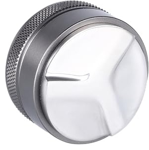 Cecotec Kaffeeverteiler Baristeo Distributor. Edelstahl-Leveler für gleichmäßige Verteilung vor dem Tampen, glatte Oberfläche, weniger Channeling, einfache Reinigung, mehr Konstanz im Siebträger