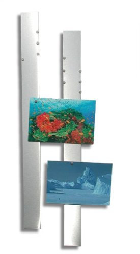 Flux-Fotopinnwand, Memotafel, 2 Sück in 50cm aus Edelstahl