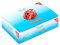 Läufer 51642 Rondella Gummibänder 150 x 4 mm, Durchmesser 100 mm, 4 mm breite Gummiringe, 500 g Schachtel, rot