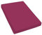 Premium Spannbettlaken mit Gummizug für Wasserbetten Boxspringbetten Übergröße Jersey Matratzenbezug Bettbezug Baumwolle Elastan Laken Wasserbettbezug 140-160 x 200-220 cm - Bordeaux