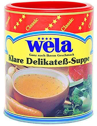 Klare Delikateß-Suppe Classic - Wela 1/1 Dose