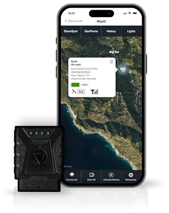 LandAirSea Sync GPS Tracker - 8.95 per month. Full Global Coverage. 4G LTE Real-Time Tracking for Vehicle, Asset, Fleet, and Elderly.