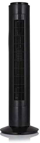 Signature S40012B 29” 3 Speed Tower Fan with Oscillation, Adjustable Tilt, Black