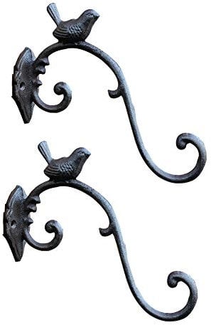 ZYFA Supports à Plante Suspendue,Suspension Mural Crochet Plante Pot de Fleur,Crochet Mural,Convient pour, Pots de Fleurs, lumières, mangeoires d'oiseaux, etc