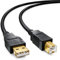 DeleyCON 10m USB 2.0 Attivo Cavo Della Stampante Con Amplificatore Di Segnale - USB2.0 Ripetitore Scanner per PC