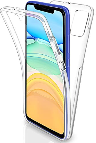 AMPLE iPhone 12 Pro Max Case, [iPhone 12 Pro Max] (6.7) Case Shockproof Front and Back Clear Gel Case. Transparent Protective 360 Protective Cover