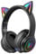 ONITOON Cat Ear Bluetooth Headphones with LED Lights - Wireless Over-Ear Headset with Microphone, Hi-Fi Stereo Sound, 55H Playtime, Volume Control for Kids/Adults (iPhone/iPad/PC/Laptop)