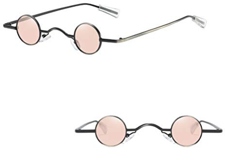 VALICLUD Matt Murdock Gotische Schattierungen Sonnenbrille Vintage-brille Runde Steampunk-brille Lustige Partybrille 70er Brille Kreis 90er Brille Literatur- Und Kunstliebhaber Herren Damen
