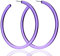 Damen Retro Neon Ohrringe 80s Ohrringe Kreis Ohrringe Set Ohranhänger Rund Ohrringe für Damen Acryl Neon Statement Creolen für 80er Party,Kostüm Partym Alltags