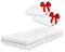 ESSENCE SLEEP Matratze 140x200cm，Höhe 18 cm, 7-Zonen Komfortschaummatratze mit Memory Foam Schicht, Härtegrad 2 (H2), mit 2 Kopfkissen, Rollmatratze, Öko-Tex Standard 100