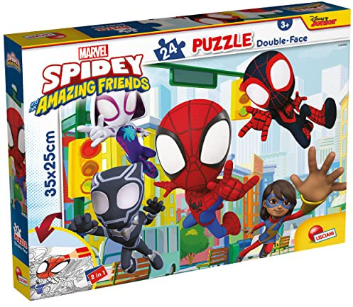 Liscianigiochi 99603 Lisciani Games Marvel Puzzle DF M-Plus 24 Spidey