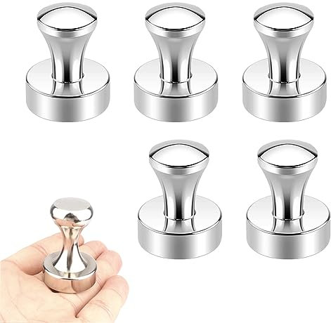 5 Stück Neodym Magnet, 20×25mm Starker Neodymium Magnet, Magnete Klein Kegelmagnete, Neodym Magnete Extra Stark, für Kühlschrank,Stecktafel,Pinnwand,Kegelmagnete,Whiteboard