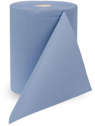 ZVG Multiclean plus Putztuchrolle blau 36x38 cm 3lagig - widerstandsfähiges, saugstarkes, fusselarmes Reinigungstuch 500 Abrisse (1x 500 Tücher)