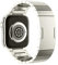 MaKTech Titanium Watch Bracelet Band,Light-Weight Metal Right Angle Link Strap with Embedded Buckle,for Apple Watch 10/9/Ultra 2/SE/8/7[2024] (46mm/45mm/44/49mm,Titanium)