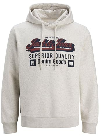 JACK & JONES Male Kapuzenpullover Logo Kapuzenpullover