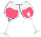 MAGICLULU Wacky Eyeglasses Wein Form Lustige Partybrille Für Bar Nachtclub Und Mottopartys Ausgefallene Sonnenbrille Für Unvergessliche Feiern Und