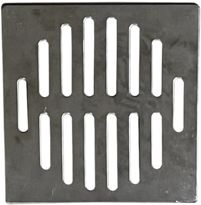 1 x quadratischer Abflussschutz, Abflussabdeckung, quadratischer Abflussschutz, Duschablaufabdeckung, Ersatz-Ablaufabdeckungen (12,5 cm)