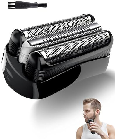 32B Ersatzscherkopf Kompatibel mit Series 3 Herrenrasierer, passend für 3020S, 3040S, 3080S, 3090S, 320S, 3050CC u.v.m. – Hautschonend, Langlebig & Präzise für tägliche Rasur