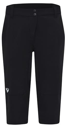 Ziener Damen Outdoor-Shorts/Rad- / Wander-Hose - atmungsaktiv,schnelltrocknend,elastisch Nestla