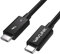 WAVLINK Thunderbolt 5 Cable, 120Gbps Fast Data Transfer and 240W Power Delivery USB-C Cable, 8K/16K Display Support, Backwards Compatible TB4/3/USB4/3, Ideal for Gaming, Laptops, Monitors, Docks-2.6ft