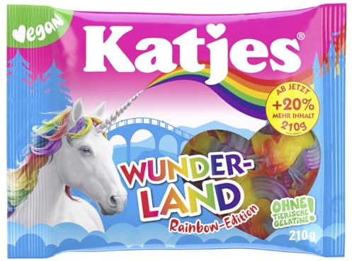 Katjes Wunderland Rainbow, 210 g