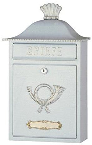 Heibi Verzink. Stahlblech Briefkasten MERENO 64063-008