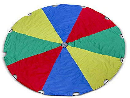 TRENAS HAEST Schwungtuch 6 Meter mit 20 eingenähten Griffen