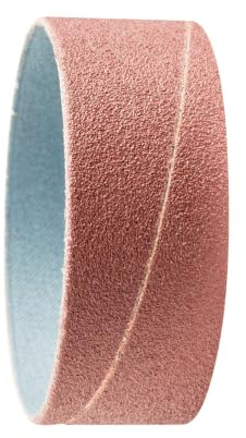 PFERD 148662 Schleifhülsen, Ausführung Korund A, Zylindrische Form, 80 Korngröße, 30mm x 75mm, 100 Stück