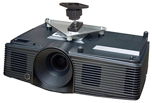 PCMD, LLC. Projector Ceiling Mount Compatible with Optoma EH341 GT1070X GT1080 H112e H182X HD141X HD26 (4-Inch Extension)