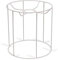 SMITS Lampenschirmgestell, Weiß, Rund, Kunststoff, Plastifiziert, 30 cm Ø, 30 cm H