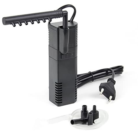 SunSun HJ-311B Filtro Interno de Acuario con Bomba 300 l/h 2 W acuarios hasta 40 l Bomba filtrante para acuarios pequeños