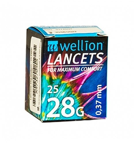 Wellion Lancette Pungidito G28 25 Pezzi