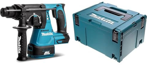 Makita DHR242Z Marteau perforateur sans fil à 3 modes 18 V Boîtier nu & Coffret empilable robuste Makpac Taille 3 - MAKITA 821551-8
