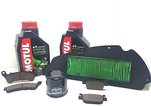 KIT TAGLIANDO SH 300 2007 2008 2009 2010 2011 2012 2013 2014 OLIO 5100 FILTRO ARIA OLIO PASTIGLIE