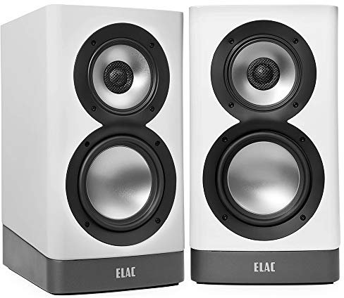 Elac NAVIS ARB-51 Lautsprecher, 300 W, Schwarz, Edelstahl, Weiß – Lautsprecher (3-Wege, kabelgebunden, RCA/XLR, 300 W, 44-28000 Hz, Schwarz, Edelstahl, Weiß)