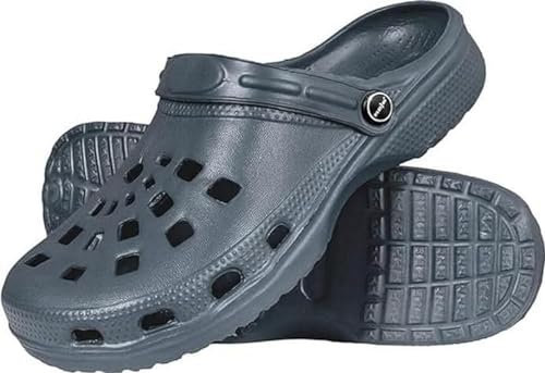 REIS BCDOTS_S41 Latschen, Grau/Stahlblau, 41 EU Größe