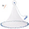 SANON Wurfnetz Zum Fischen, Fischernetz, Hand Überwurf Angelnetz aus Nylon Tragbares Wurfnetz Fisch Monofilament Handwurf Angeln Mesh mit Handseil, Φ2.4m/ 95inch, 0.5 Finger Netz