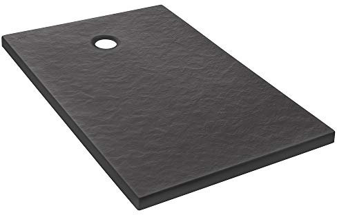 Jacob Delafon Receveur de Douche 140 x 90 Ipso Rectangle Gris Anthracite