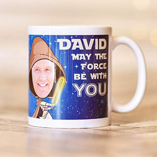 Personalised Star Wars Mug - Funny Gifts for Men, Boys or Any Star Wars Fan - Birthday, Christmas, Father's Day Presents