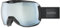 uvex downhill 2100 CV planet - Skibrille für Damen und Herren - aus nachhaltigen Materialien - konstraststeigernd - black/white-green - one size