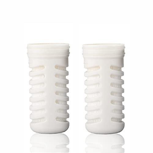Bouteille de Filtre à Eau Pliable en TPU Souple de,purificateur d eau survie,plein air Sport randonnéele camping Sac à Eau Filtrée (2*Element de filtre)