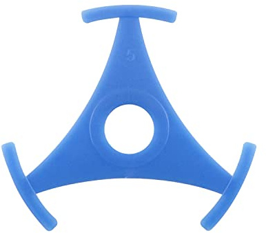 WHYHKJ Blue 45 U/min ABC Schallplattenadapter für 17,8 cm (7 Zoll) Vinyl-Schallplatten