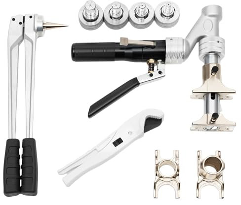 Presszangenwerkzeug Schiebehülsenwerkzeug Presszangen Wartung Rohrpresszange Presswerkzeug Montagewerkzeug Kit für Φ16mm-32mm