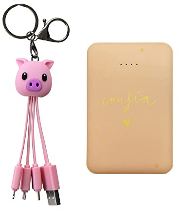 Universal-Ladegerät 3-in-1 Pig + Powerbank 5.000 mAh