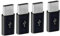 Jufjsfy Adaptador -USB USB C, Adaptador de Carga Mini Typec, Conector de ConversióN de Adaptador USB Tipo C Resistencia