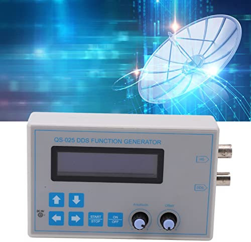 Generatore di Funzioni DDS Generatore di Segnale Generatore di Funzioni DDS a Onda Triangolare a Dente di Quadrato Sinusoidale con Cavo USB 1‑65534Hz DC, Misurazione di