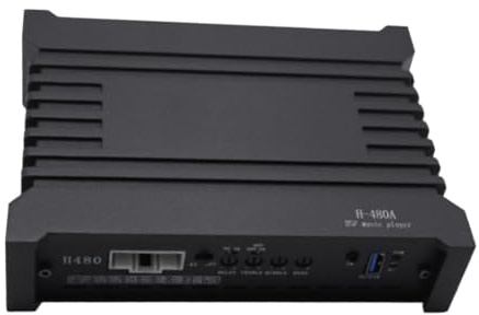 Tyatocepy Processore Audio DSP 31 Segmenti 4 Ingressi 8 Uscite Amplificatore di Potere Auto DSP Auto Classe AB Amplificatore di Potere 4 Vie Parti di Ricambio